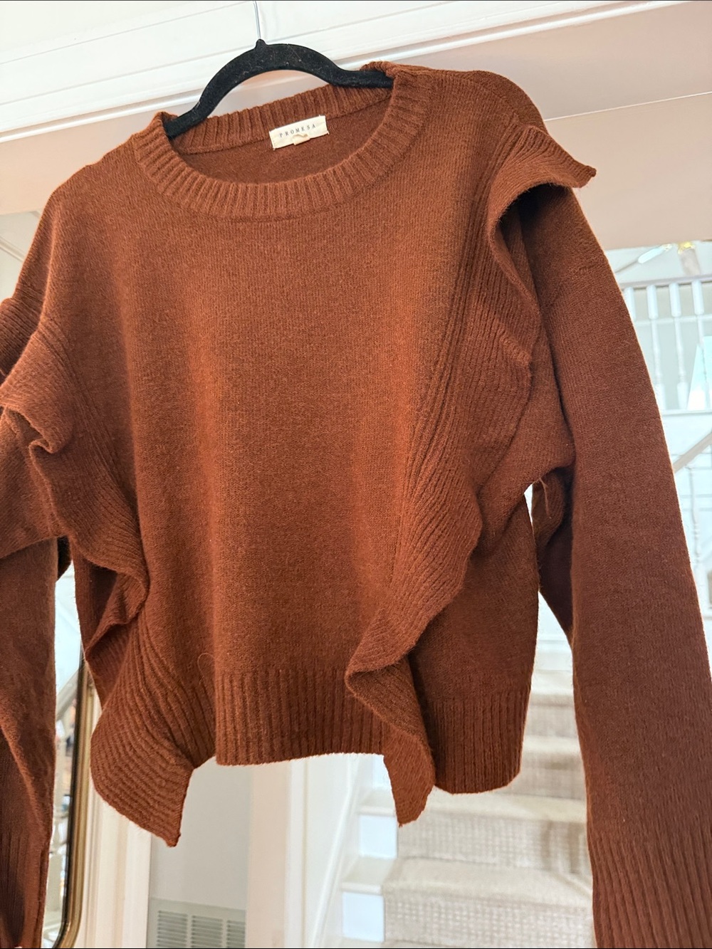 Promesa Ruffle Sweater - Picture 3 of 6